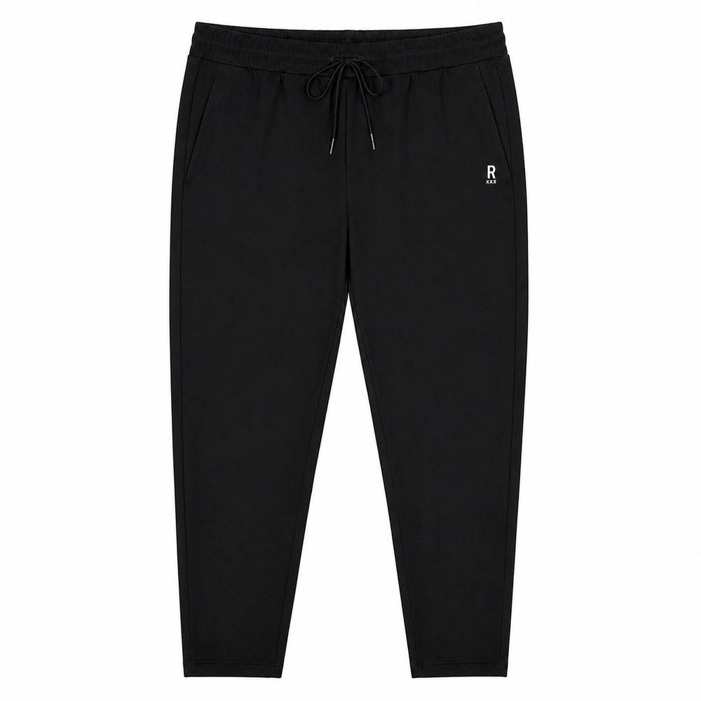 Roark Essentials Joggers Mens Small Black Tapered Stretch Athletic Active Pants